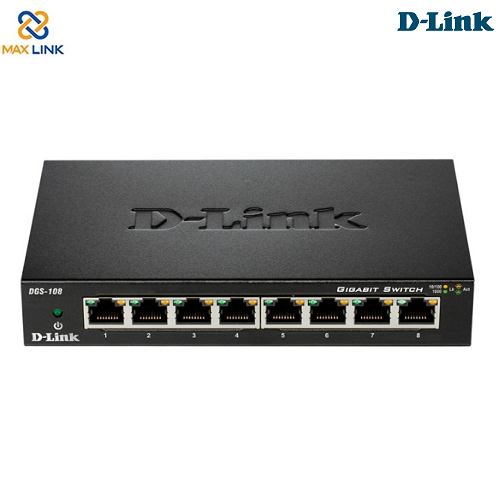 Giga Switch 8 cổng DGS-108 Giga Switch 8 cổng DGS-108
