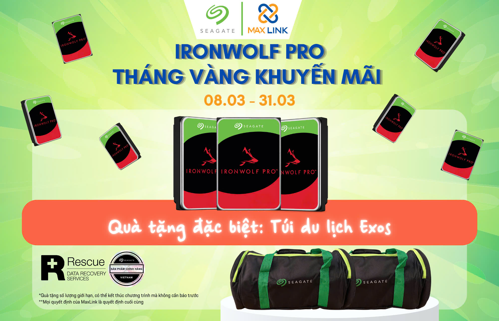 IronWolf Pro – Tháng Vàng Khuyến Mãi IronWolf Pro – Tháng Vàng Khuyến Mãi