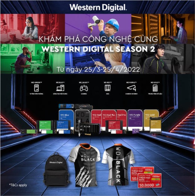 Khám Phá Công Nghệ Cùng Western Digital Khám Phá Công Nghệ Cùng Western Digital