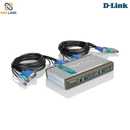 KVM Switch 4 cổng USB DKVM-4U KVM Switch 4 cổng USB DKVM-4U