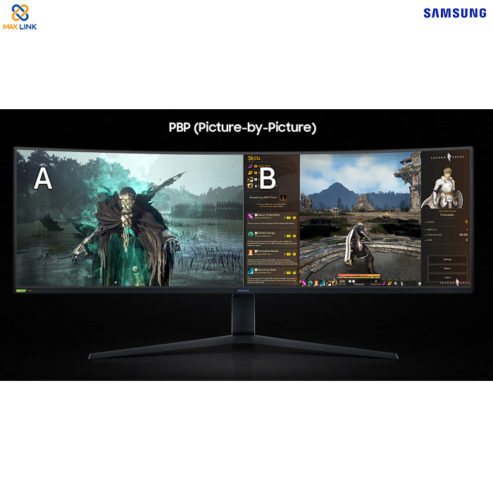 Màn hình máy tính cong Samsung Odyssey G9 49 inch LC49G95TSSEXXV Màn hình máy tính cong Samsung Odyssey G9 49 inch LC49G95TSSEXXV