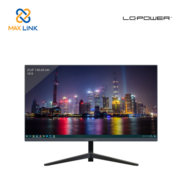 Màn hình máy tính LC-POWER 24 inch LC-M24-FHD-75 Màn hình máy tính LC-POWER 24 inch LC-M24-FHD-75