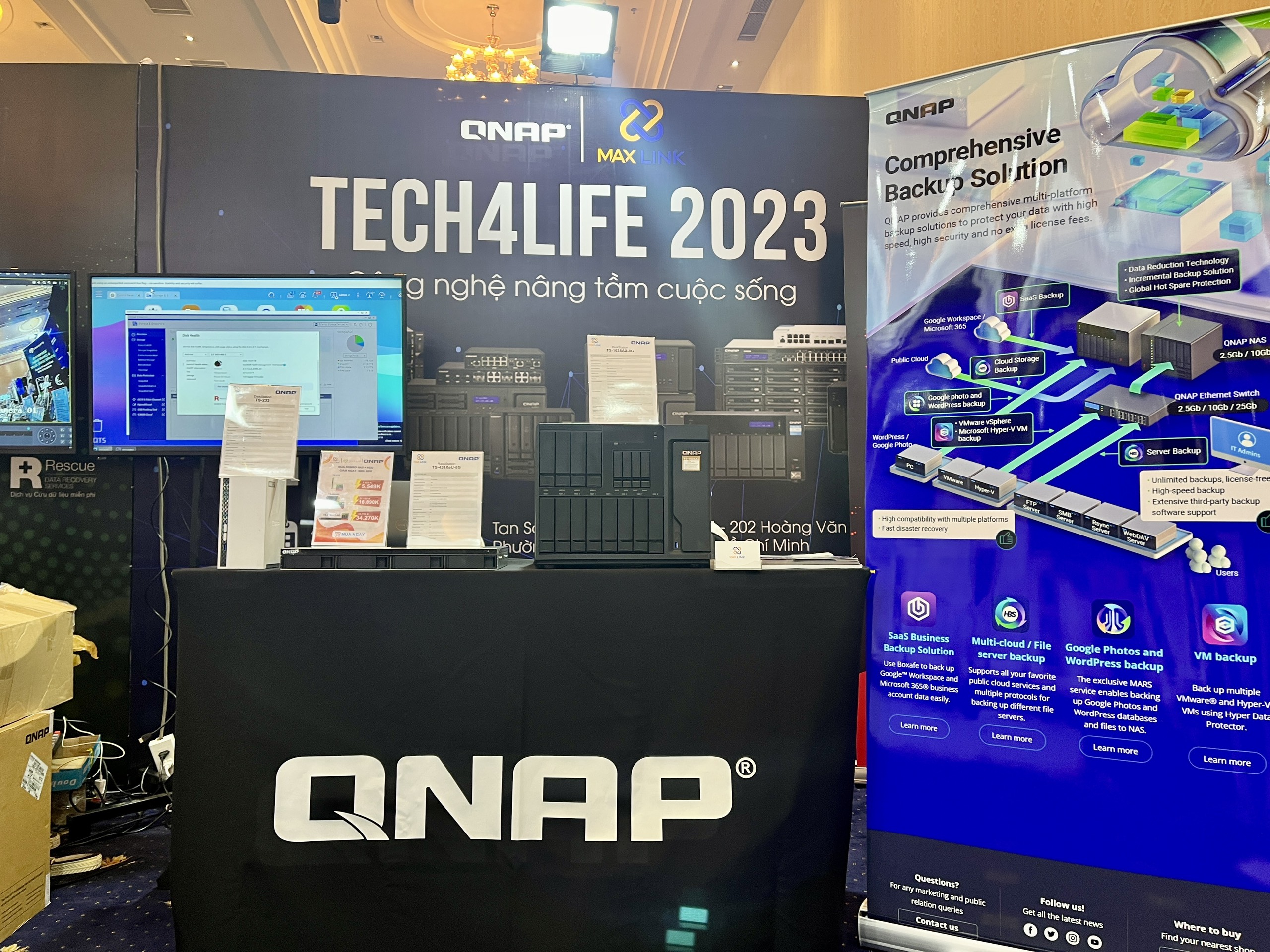 MaxLink tham dự Hội thảo & Triển lãm Tech4Life 2023 MaxLink tham dự Hội thảo & Triển lãm Tech4Life 2023