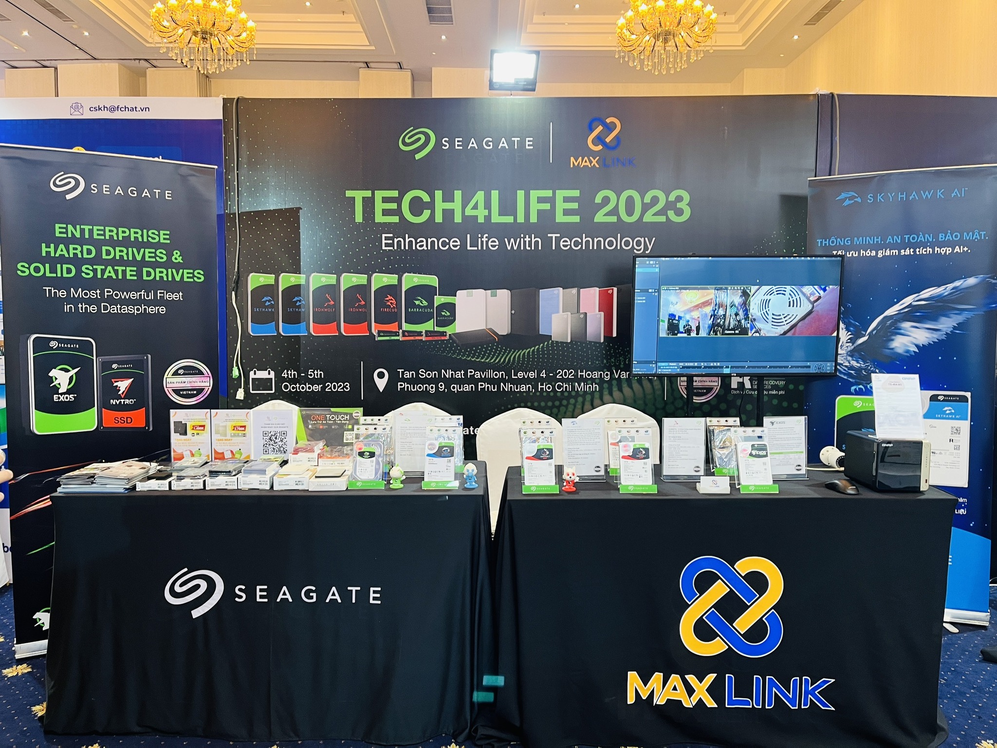 MaxLink tham dự Hội thảo & Triển lãm Tech4Life 2023 MaxLink tham dự Hội thảo & Triển lãm Tech4Life 2023