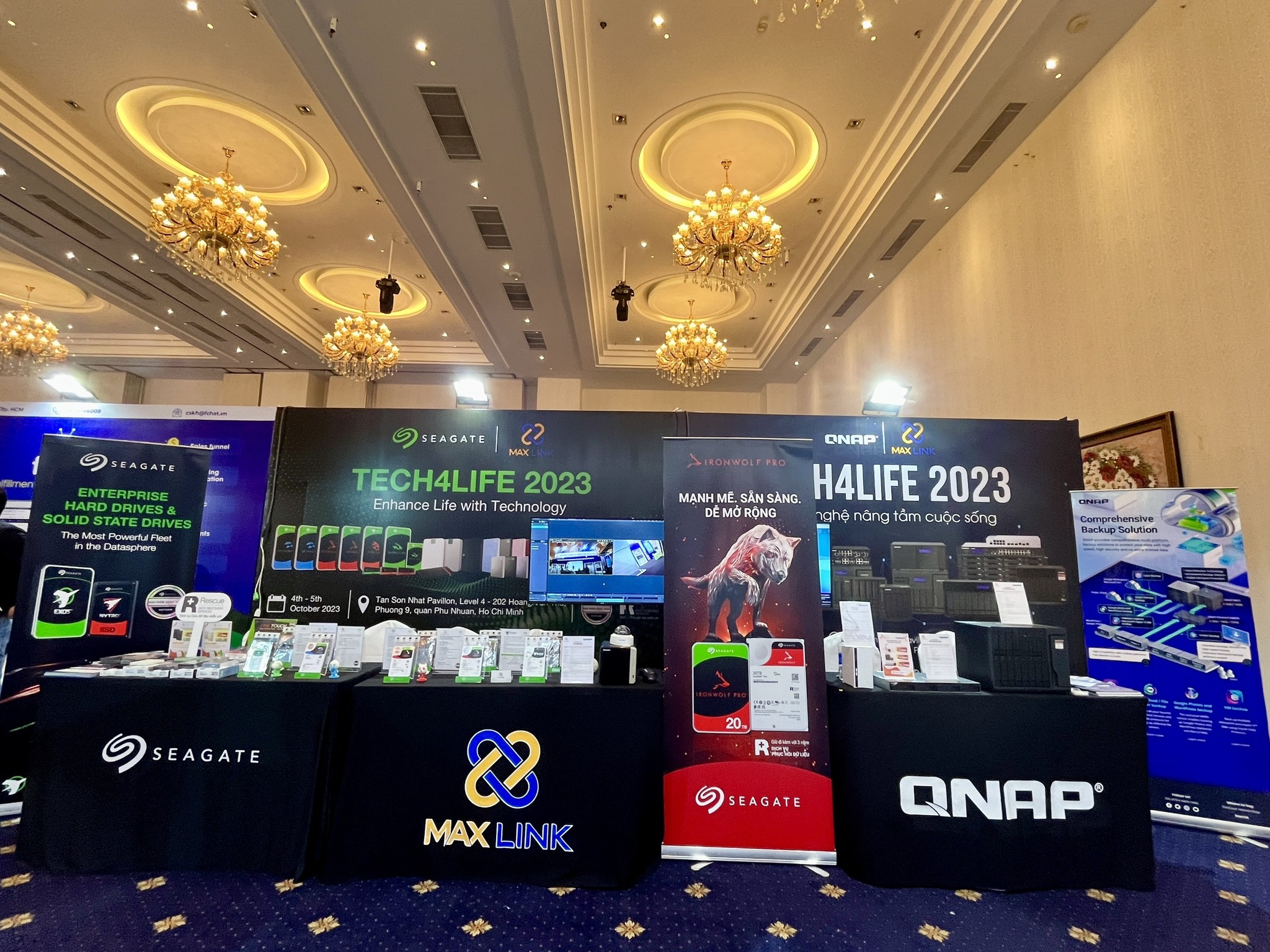 MaxLink tham dự Hội thảo & Triển lãm Tech4Life 2023 MaxLink tham dự Hội thảo & Triển lãm Tech4Life 2023