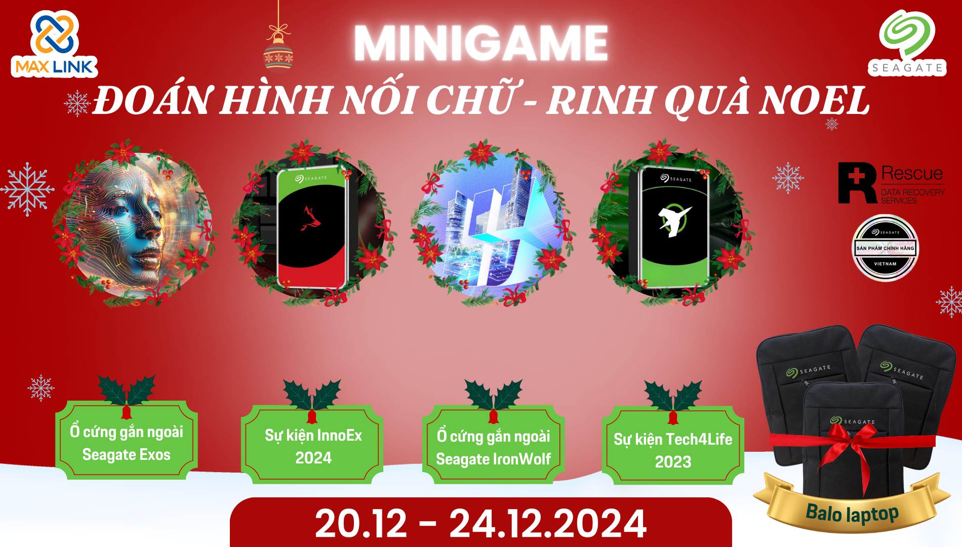Minigame “Đoán Hình Nối Chữ Rinh Quà Noel” Minigame “Đoán Hình Nối Chữ Rinh Quà Noel”