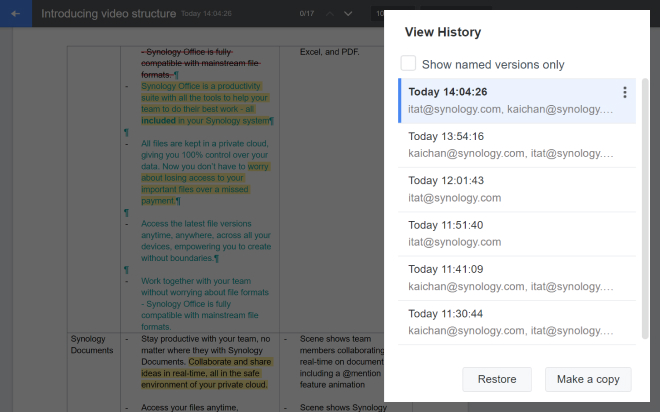 Nâng Cao Hiệu Suất Doanh Nghiệp Với Các Ứng Dụng Synology Office Nâng Cao Hiệu Suất Doanh Nghiệp Với Các Ứng Dụng Synology Office