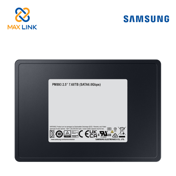 Ổ cứng Datacenter SSD SamSung PM893 2.5 inch SSD 7.68 TB MZ-7L37T600 Ổ cứng Datacenter SSD SamSung PM893 2.5 inch SSD 7.68 TB MZ-7L37T600