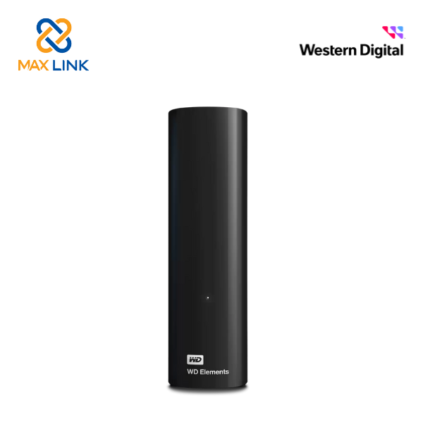 Ổ cứng di động HDD Western Digital Elements 10TB WDBBKG0100HBK-SESN Ổ cứng di động HDD Western Digital Elements 10TB WDBBKG0100HBK-SESN
