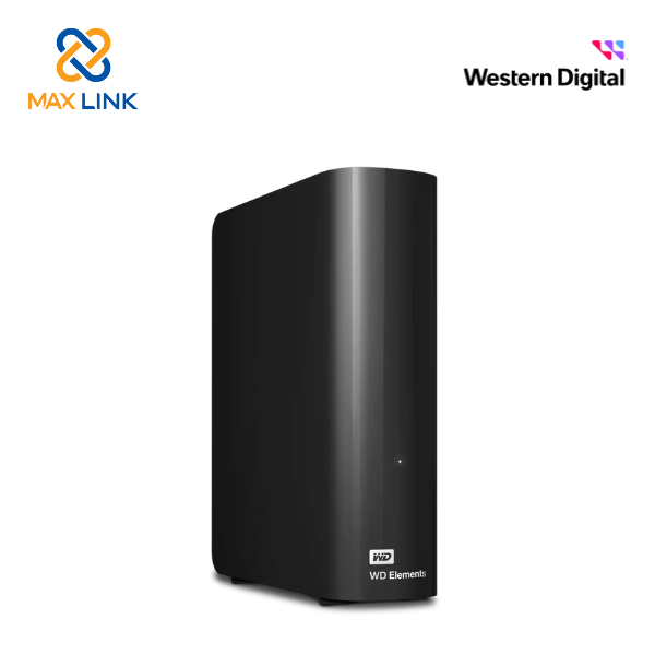 Ổ cứng di động HDD Western Digital Elements 8TB WDBBKG0080HBK-SESN Ổ cứng di động HDD Western Digital Elements 8TB WDBBKG0080HBK-SESN