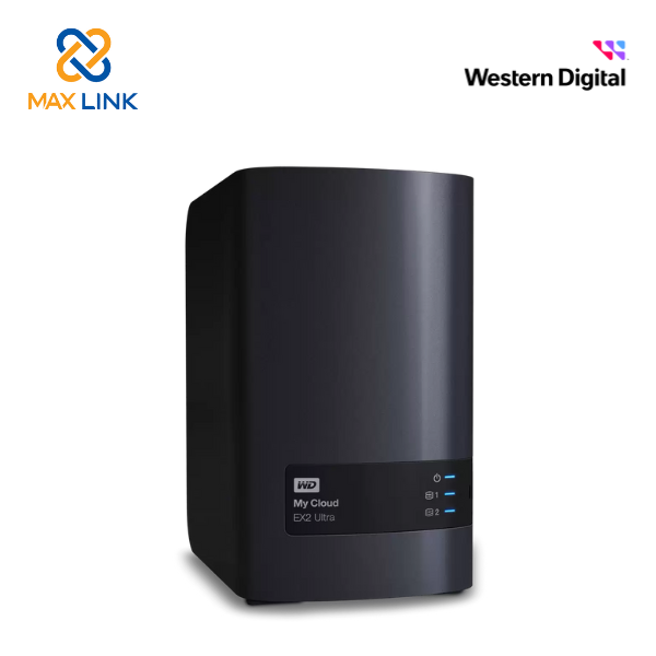 Ổ cứng di động Western Digital My Cloud EX2 Ultra 4TB WDBVBZ0040JCH-SESN Ổ cứng di động Western Digital My Cloud EX2 Ultra 4TB WDBVBZ0040JCH-SESN