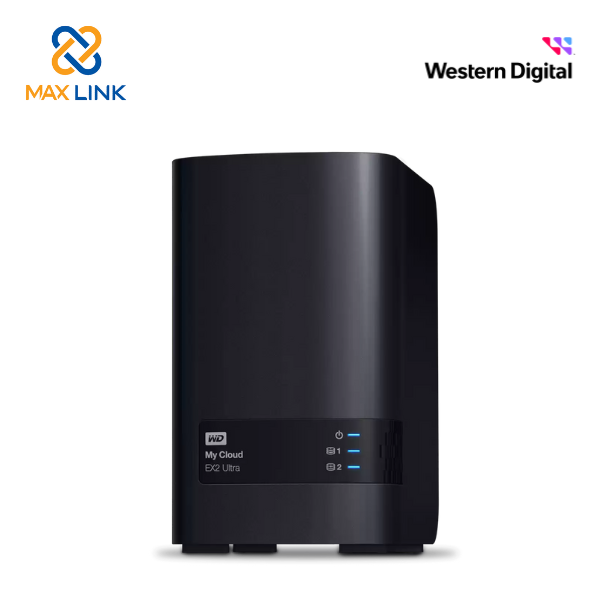 Ổ cứng di động Western Digital My Cloud EX2 Ultra 8TB WDBVBZ0080JCH-SESN Ổ cứng di động Western Digital My Cloud EX2 Ultra 8TB WDBVBZ0080JCH-SESN