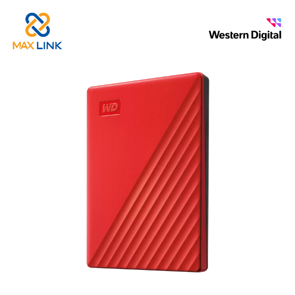 Ổ cứng di động WESTERN My Passport 1TB WDBYVG0010BRD-WESN (Đỏ) Ổ cứng di động WESTERN My Passport 1TB WDBYVG0010BRD-WESN (Đỏ)