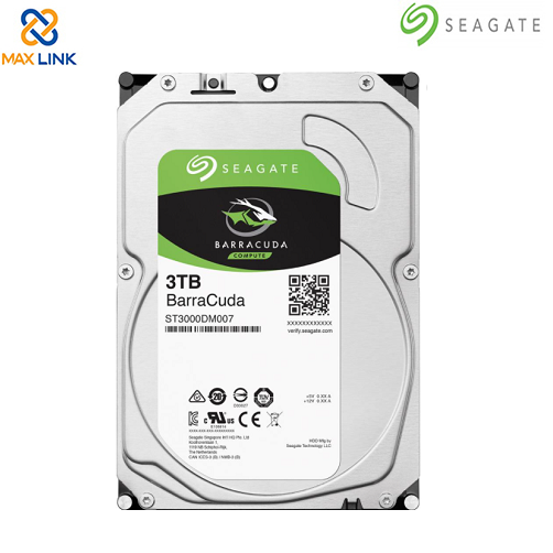 Ổ cứng HDD Seagate BARRACUDA 3TB 3.5" Sata ST3000DM007 Ổ cứng HDD Seagate BARRACUDA 3TB 3.5" Sata ST3000DM007