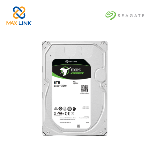 Ổ cứng HDD SEAGATE ENTERPRISE EXOS 3.5 SATA 7E10 6TB ST6000NM000B Ổ cứng HDD SEAGATE ENTERPRISE EXOS 3.5 SATA 7E10 6TB ST6000NM000B