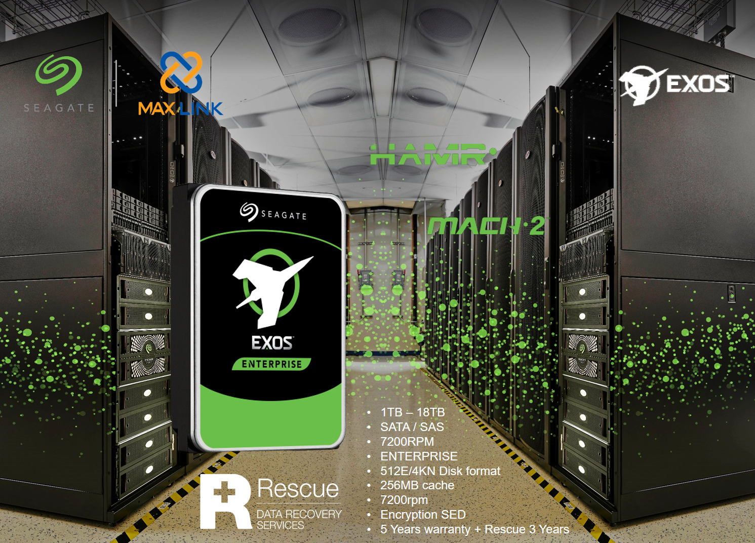 Ổ cứng HDD Seagate Exos từ 1TB LÊN ĐẾN 18TB Ổ cứng HDD Seagate Exos từ 1TB LÊN ĐẾN 18TB