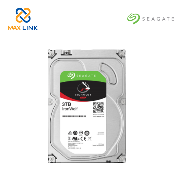 Ổ cứng HDD SEAGATE NAS IRONWOLF 3.5 3TB ST3000VN006 Ổ cứng HDD SEAGATE NAS IRONWOLF 3.5 3TB ST3000VN006