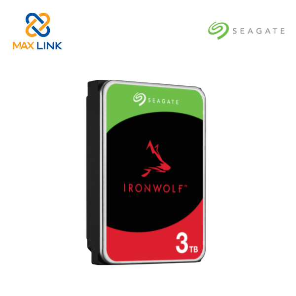 Ổ cứng HDD SEAGATE NAS IRONWOLF 3.5 3TB ST3000VN006 Ổ cứng HDD SEAGATE NAS IRONWOLF 3.5 3TB ST3000VN006