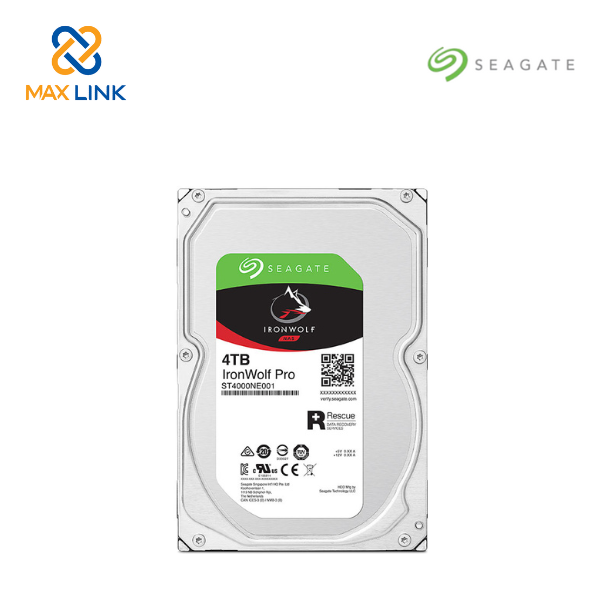 Ổ cứng Seagate IRONWOLF PRO 3.5 4TB ST4000NT001