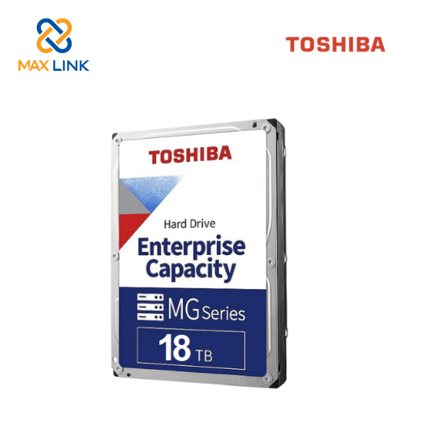Ổ cứng HDD TOSHIBA 3.5 ENTERPRISE SATA Nearline 18TB MG09ACA18TE Ổ cứng HDD TOSHIBA 3.5 ENTERPRISE SATA Nearline 18TB MG09ACA18TE