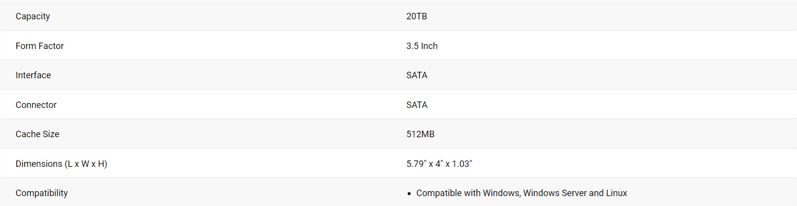 Ổ cứng HDD WESTERN ENTERPRISE ULTRASTAR DC HC560 20TB 3.5 0F38784 Ổ cứng HDD WESTERN ENTERPRISE ULTRASTAR DC HC560 20TB 3.5 0F38784