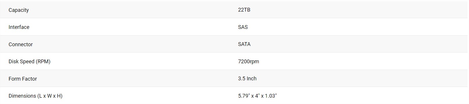 Ổ cứng HDD WESTERN ENTERPRISE ULTRASTAR DC HC570 22TB Ổ cứng HDD WESTERN ENTERPRISE ULTRASTAR DC HC570 22TB