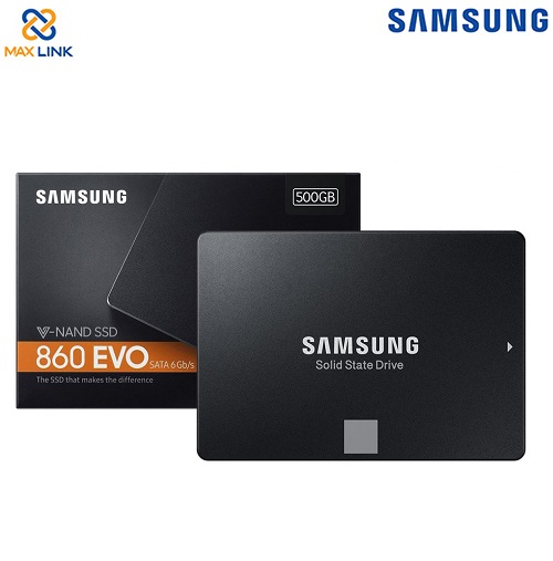 Ổ cứng SAMSUNG SSD 860EVO SATA III 500GB MZ-76E500BW Ổ cứng SAMSUNG SSD 860EVO SATA III 500GB MZ-76E500BW