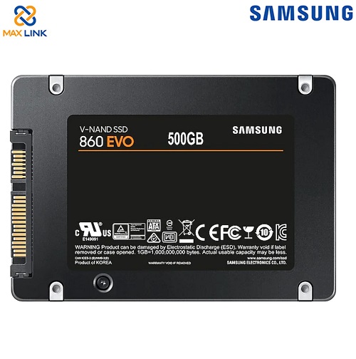 Ổ cứng SAMSUNG SSD 860EVO SATA III 500GB MZ-76E500BW Ổ cứng SAMSUNG SSD 860EVO SATA III 500GB MZ-76E500BW