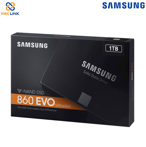 Ổ cứng SAMSUNG SSD 860EVO SATA III 1TB MZ-76E1T0BW Ổ cứng SAMSUNG SSD 860EVO SATA III 1TB MZ-76E1T0BW