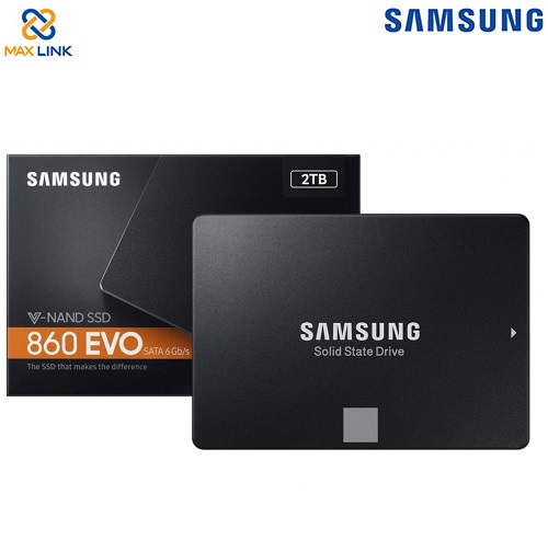 Ổ cứng SAMSUNG SSD 860EVO SATA III 2TB MZ-76E2T0BW Ổ cứng SAMSUNG SSD 860EVO SATA III 2TB MZ-76E2T0BW