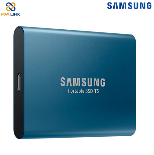 Ổ cứng SAMSUNG SSD T5 PORTABLE 250GB MU-PA250B/WW Blue Ổ cứng SAMSUNG SSD T5 PORTABLE 250GB MU-PA250B/WW Blue