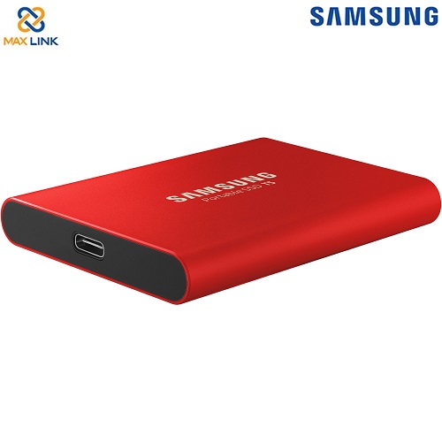 Ổ cứng SAMSUNG SSD T5 PORTABLE 1TB MU-PA1T0R/WW Red Ổ cứng SAMSUNG SSD T5 PORTABLE 1TB MU-PA1T0R/WW Red