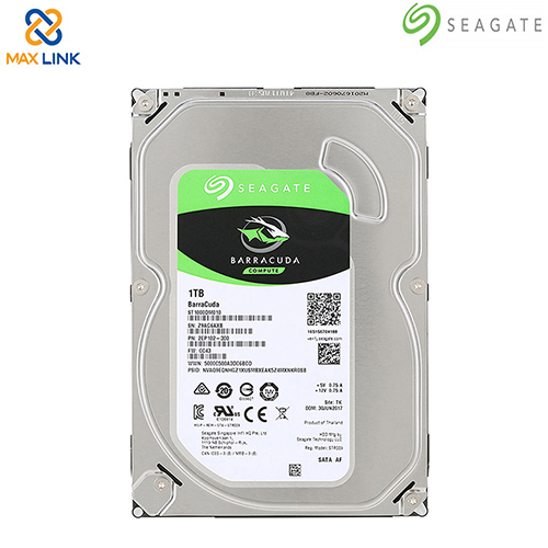 Ổ cứng HDD PC Seagate Barracuda 1TB 3.5" SATA - ST1000DM010 Ổ cứng HDD PC Seagate Barracuda 1TB 3.5" SATA - ST1000DM010