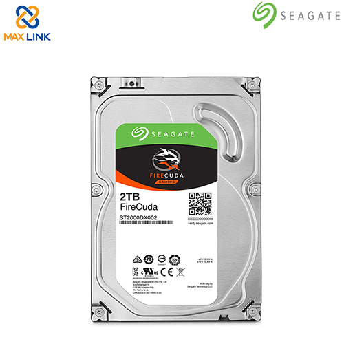 Ổ cứng SEAGATE HDD FIRECUDA PC for Gamers & PC Enthusiasts 2TB ST2000DX002 Ổ cứng SEAGATE HDD FIRECUDA PC for Gamers & PC Enthusiasts 2TB ST2000DX002