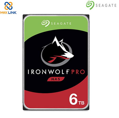 Ổ cứng Seagate IRONWOLF PRO 6TB 3.5 SATA 6Gbs, 128MB cache, 7200rpm ST6000NE000