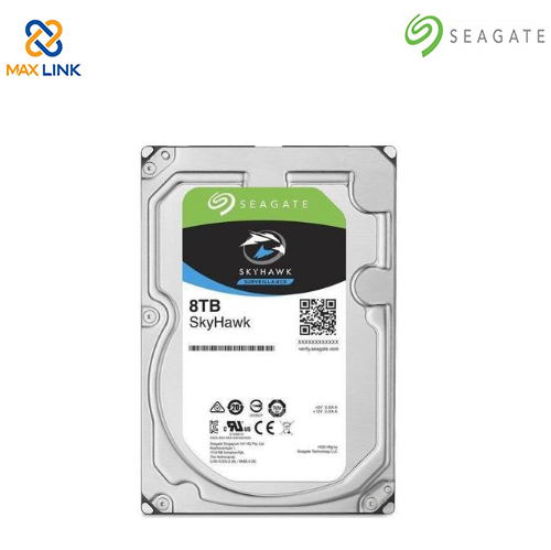 Ổ cứng Seagate SKYHAWK HDD 8TB ST8000VX004 Ổ cứng Seagate SKYHAWK HDD 8TB ST8000VX004