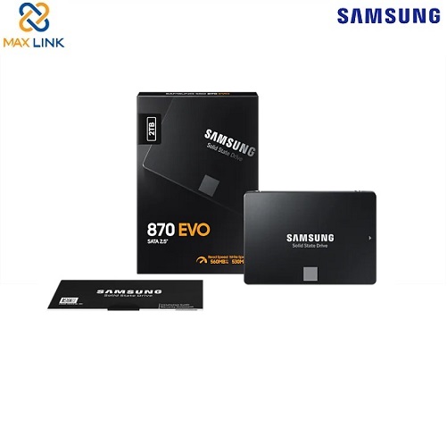 Ổ cứng SSD Samsung 870 EVO 2TB SATA 3 MZ-77E2T0BW Ổ cứng SSD Samsung 870 EVO 2TB SATA 3 MZ-77E2T0BW