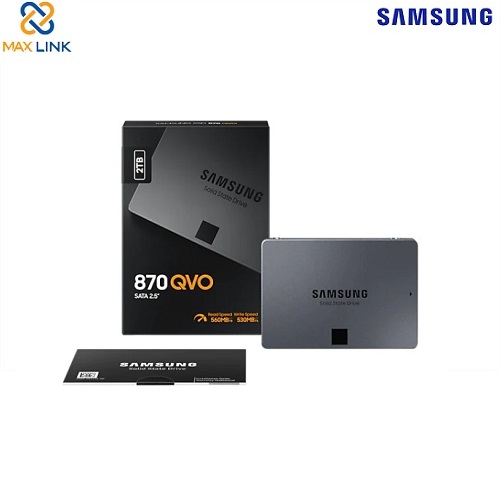Ổ cứng SSD Samsung 870 Qvo 2Tb SATA3 MZ-77Q2T0BW Ổ cứng SSD Samsung 870 Qvo 2Tb SATA3 MZ-77Q2T0BW