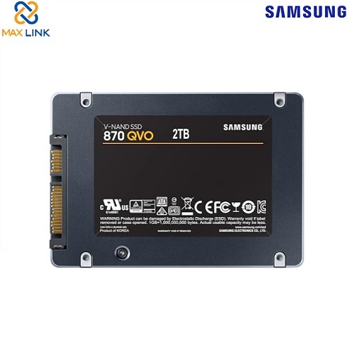 Ổ cứng SSD Samsung 870 Qvo 2Tb SATA3 MZ-77Q2T0BW Ổ cứng SSD Samsung 870 Qvo 2Tb SATA3 MZ-77Q2T0BW