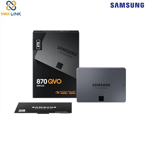 Ổ cứng SSD Samsung 870 Qvo 8Tb SATA3 MZ-77Q8T0BW Ổ cứng SSD Samsung 870 Qvo 8Tb SATA3 MZ-77Q8T0BW