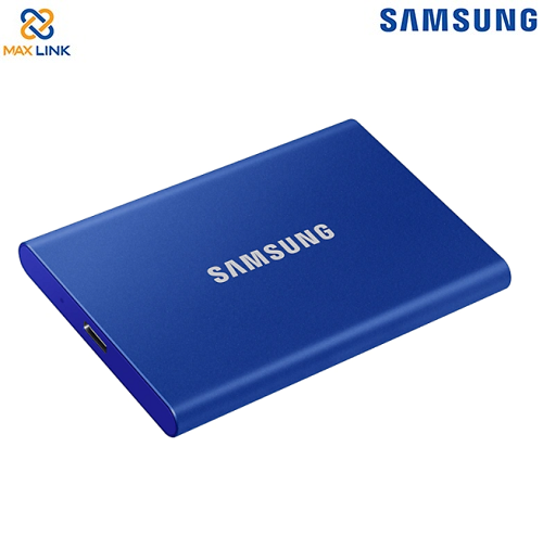 Ổ cứng SSD SAMSUNG T7 PORTABLE Blue 1TB MU-PC1T0H/WW Ổ cứng SSD SAMSUNG T7 PORTABLE Blue 1TB MU-PC1T0H/WW