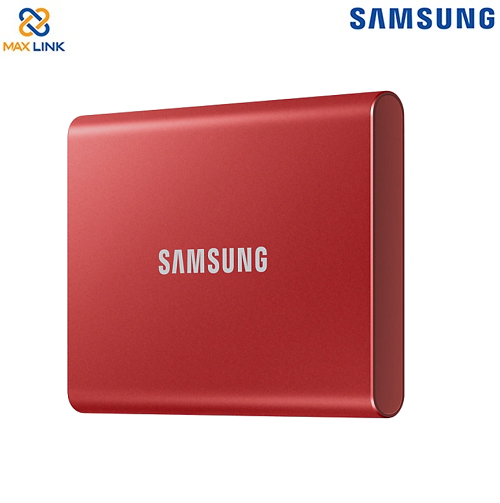 Ổ cứng SSD SAMSUNG T7 PORTABLE Red 500GB MU-PC500R/WW Ổ cứng SSD SAMSUNG T7 PORTABLE Red 500GB MU-PC500R/WW
