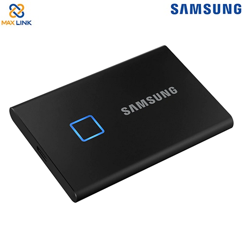 Ổ cứng SSD SAMSUNG T7 TOUCH PORTABLE Black 500GB MU-PC500K/WW Ổ cứng SSD SAMSUNG T7 TOUCH PORTABLE Black 500GB MU-PC500K/WW
