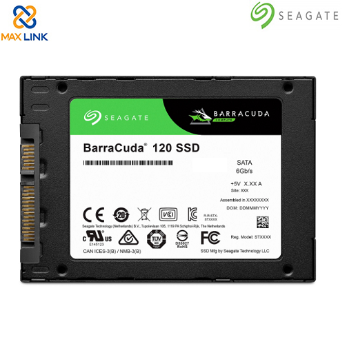 Ổ cứng SSD Seagate BarraCuda 120 SATA 2.5” 250GB ZA250CM1A003 Ổ cứng SSD Seagate BarraCuda 120 SATA 2.5” 250GB ZA250CM1A003