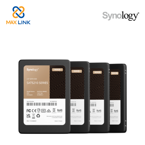 Ổ cứng SSD Synology 2,5 inch SATA SAT5210-960G Ổ cứng SSD Synology 2,5 inch SATA SAT5210-960G