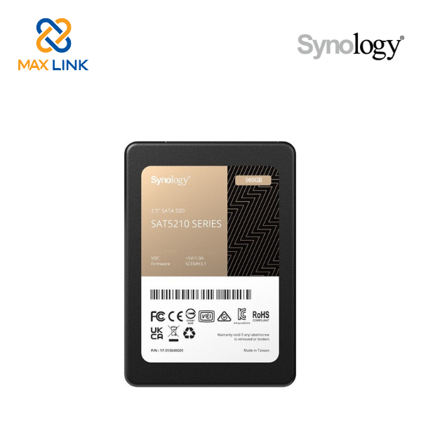 Ổ cứng SSD Synology 2,5 inch SATA SAT5210-960G Ổ cứng SSD Synology 2,5 inch SATA SAT5210-960G