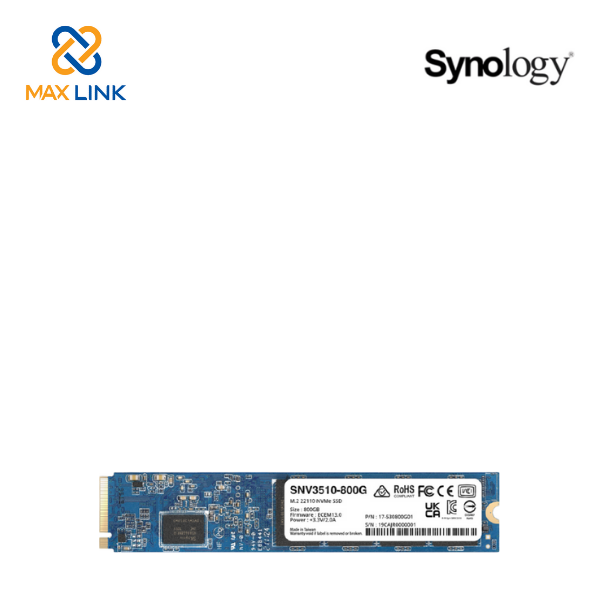 Ổ cứng Synology M.2 22110 NVMe SSD SNV3510-800G