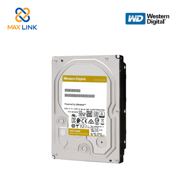 Ổ cứng HDD Western Digital Gold 18TB 3.5" SATA 3 WD181KRYZ Ổ cứng HDD Western Digital Gold 18TB 3.5" SATA 3 WD181KRYZ