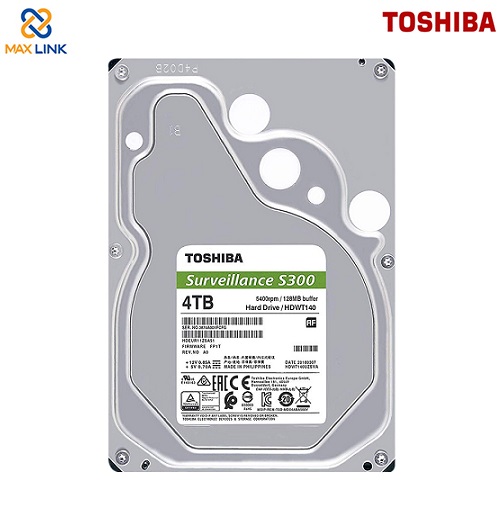 Ổ cứng TSB 3.5 HDD AV SURVEILLANCE S300 4TB HDWT140UZSVA Ổ cứng TSB 3.5 HDD AV SURVEILLANCE S300 4TB HDWT140UZSVA