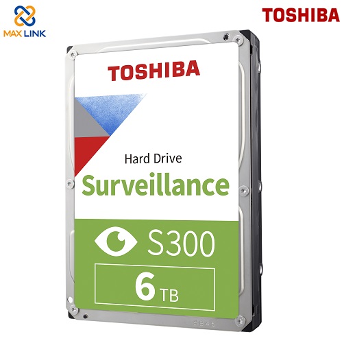 Ổ cứng TSB 3.5 HDD AV SURVEILLANCE S300 6TB HDWT360UZSVA Ổ cứng TSB 3.5 HDD AV SURVEILLANCE S300 6TB HDWT360UZSVA